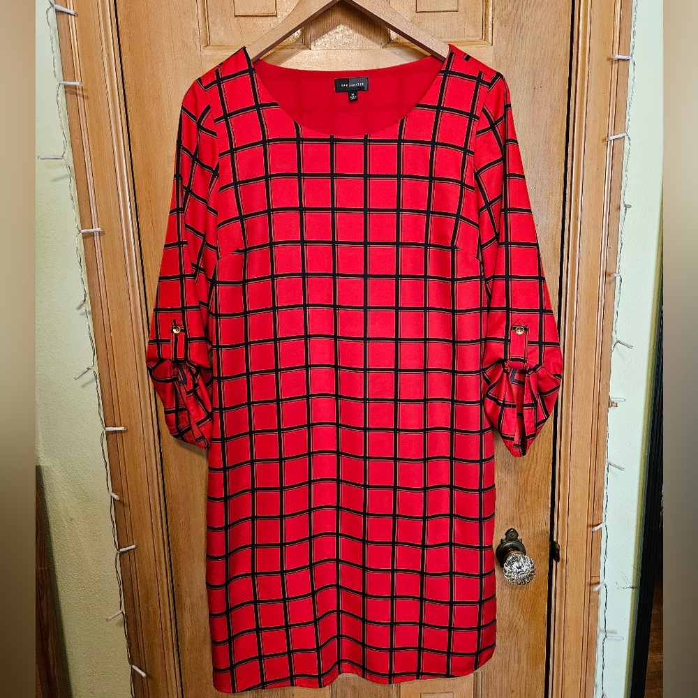 The Limited, Women's Size Medium, Red Print Dress